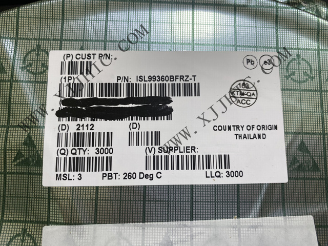 瑞薩進(jìn)口原裝 ISL99360BFRZ ISL99360 全、半橋驅(qū)動器 QFN