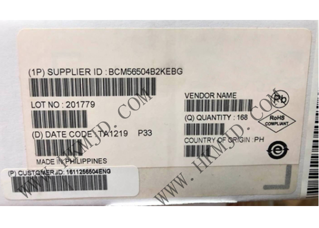 以太網(wǎng) IC BCM56504B2KEBG 24端口GbE多層交換機，帶4個10GbE/HiGig+?端口