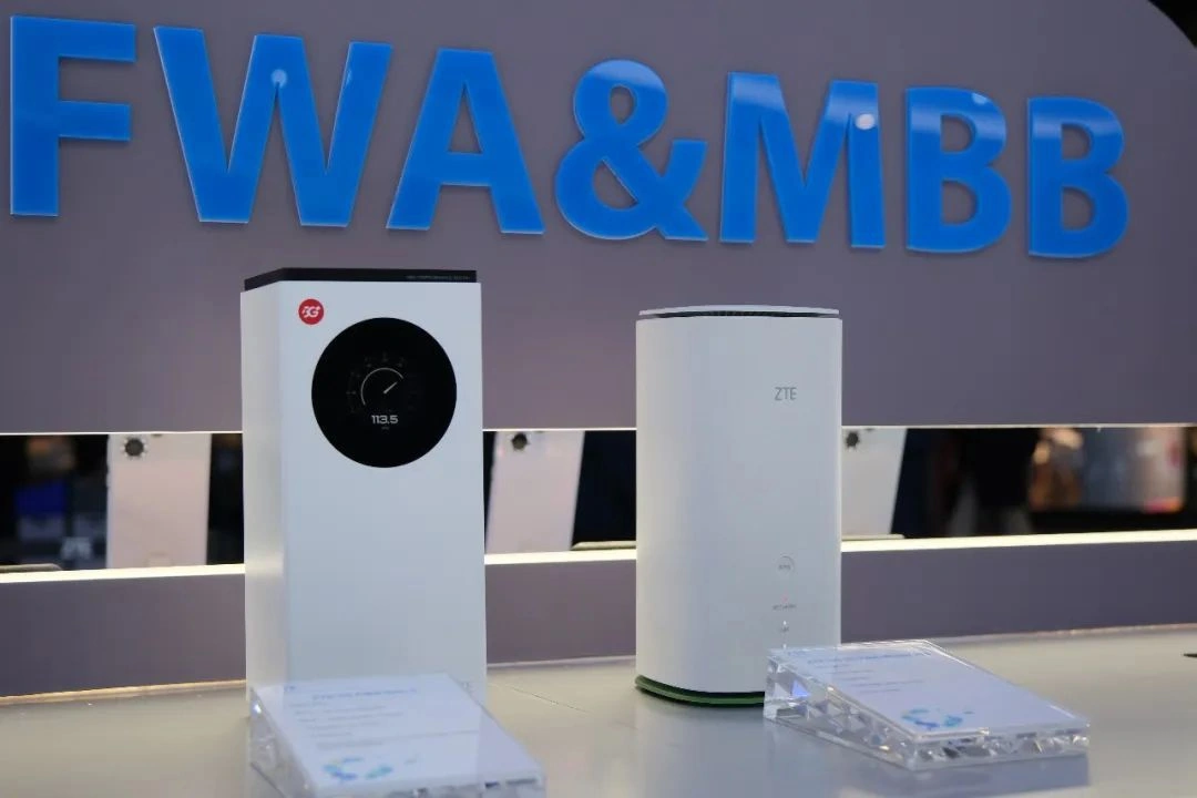 中興推出第五代 5G FWA 新品：支持 Wi-Fi 7，峰值速率高達(dá) 21Gbps