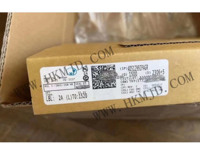 24位ADC ADS1299IPAGR 低噪聲、8 通道 模擬前端 – AFE 適用于生物電勢測量