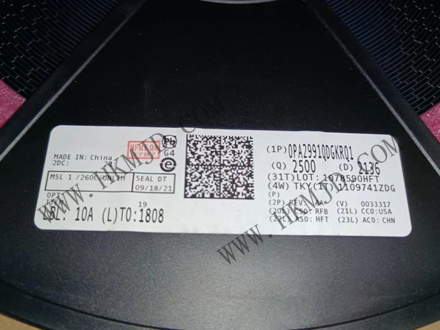 【供應(yīng)TI汽車放大器】OPA2991QDGKRQ1 40V、4.5MHz 低噪聲運算放大器