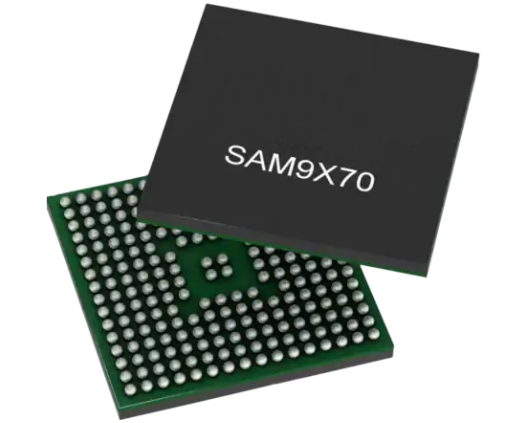 Microchip SAM9X75-I/4PB超低功耗微處理器（MPU） 、運(yùn)行頻率高達(dá)800MHz。