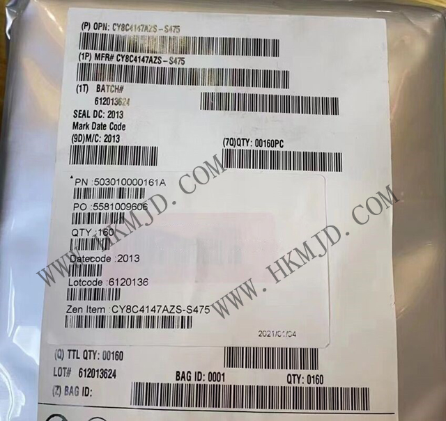 供應(yīng)32位單片機(jī) CY8C4147AZS-S475 汽車，AEC-Q100，PSOC? 4 CY8C4100S Plus 微控制器 IC