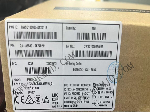 移遠(yuǎn)通信EG25GGC-128-SGNS：高性能LTE Cat 4模組，賦能全球物聯(lián)網(wǎng)連接
