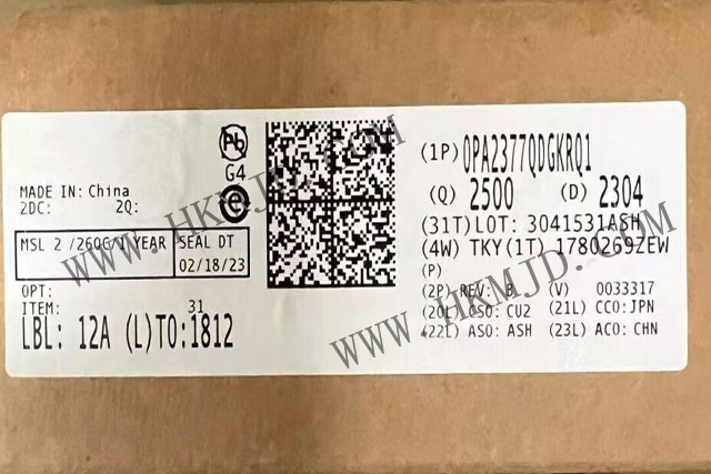 汽車放大器_OPA2377QDGKRQ1_軌到軌輸入/輸出、低噪聲、5MHz CMOS 運(yùn)算放大器