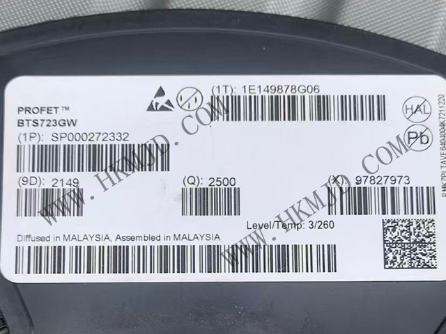 明佳達(dá)電子供應(yīng) Infineon BTS723GW 汽車智能高側(cè)開關(guān)，助力汽車電子系統(tǒng)升級