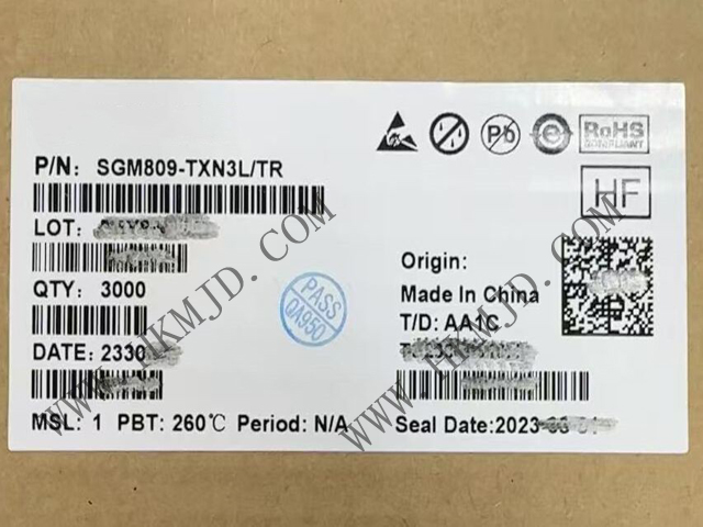 SGM809-TXN3L：低功耗微處理器監(jiān)控電路，3.08V 精準(zhǔn)電壓監(jiān)測(cè)