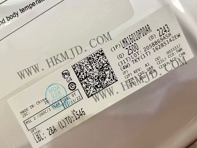 LMR16010PDDAR(TI): SIMPLE SWITCHER? 60V、1A 降壓轉(zhuǎn)換器（IQ 為 40μA）